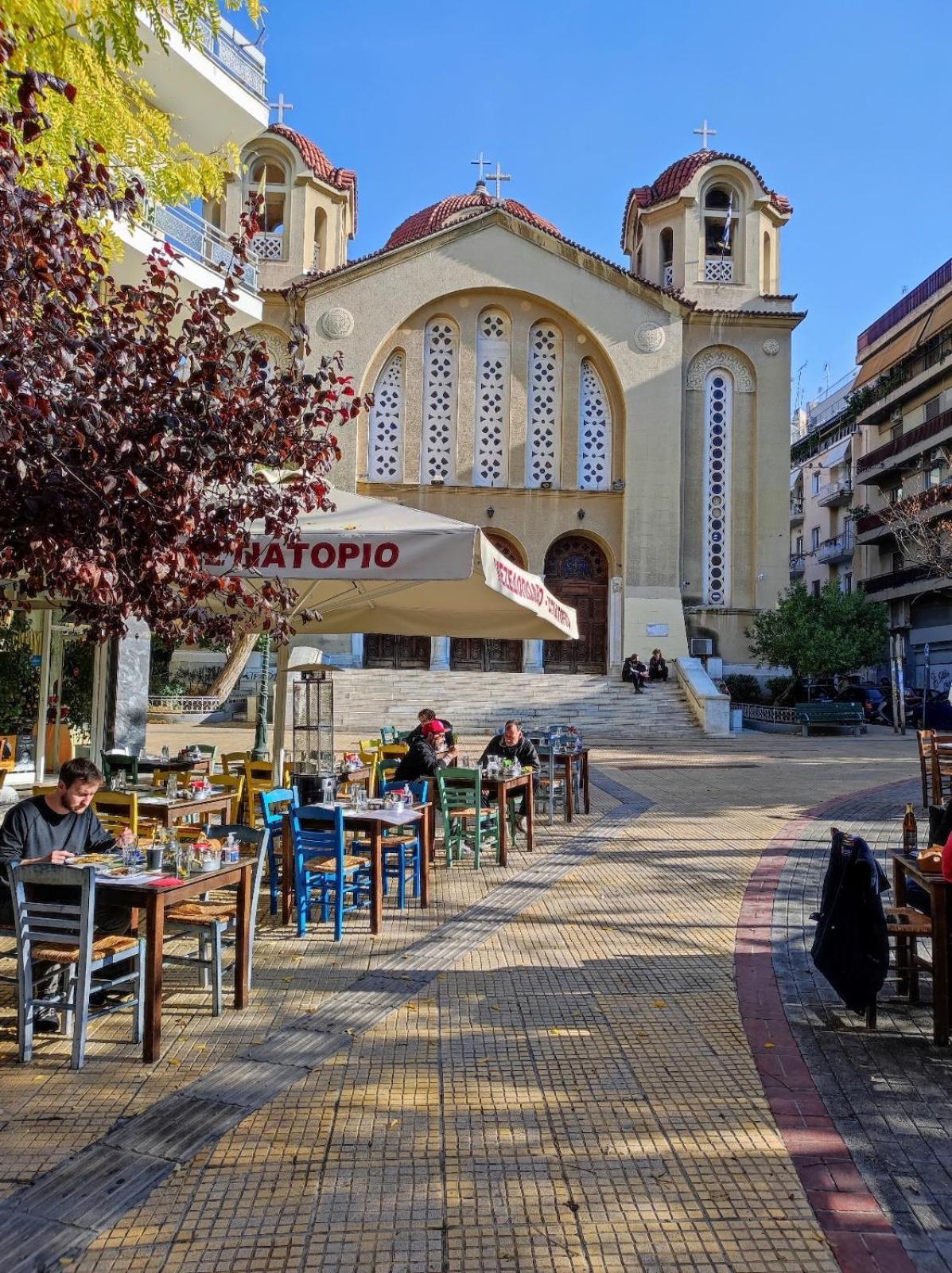 Aris Central Athen Exterior foto